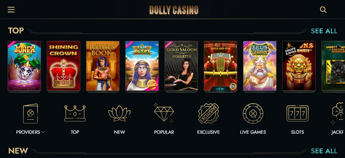 Dolly Сasino games